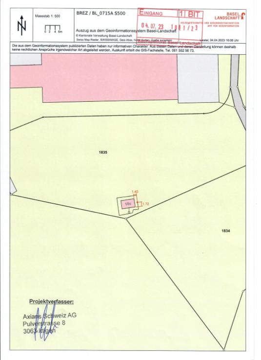 Baugesuch Nr. 1132/2023