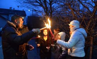 Fackelumzug Fasnachtsfeuer 2012